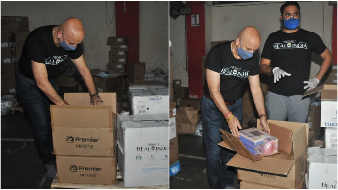 Anupam Kher takes initiative to help in medical supplies, first shipment from US